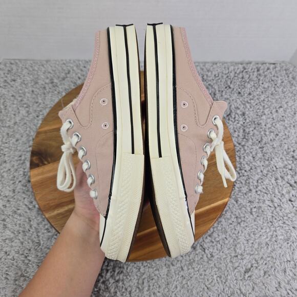 Converse Chuck 70 Mule Stone Mauve Pink Casual Lace Up Comfort Sneaker Womens 9 - Picture 8 of 12